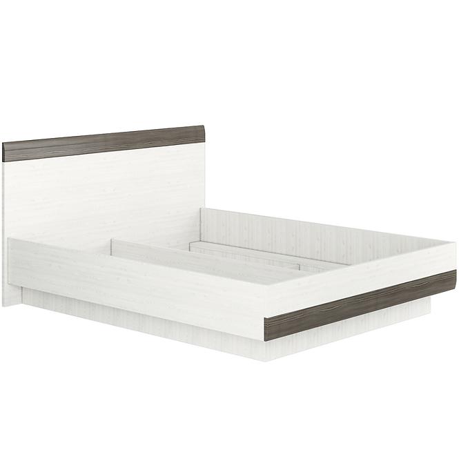 Bett Blanco 170cm Schnee Kiefer/New Grey