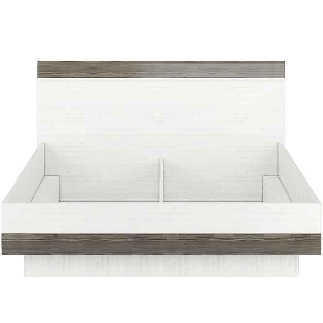 Bett Blanco 170cm Schnee Kiefer/New Grey