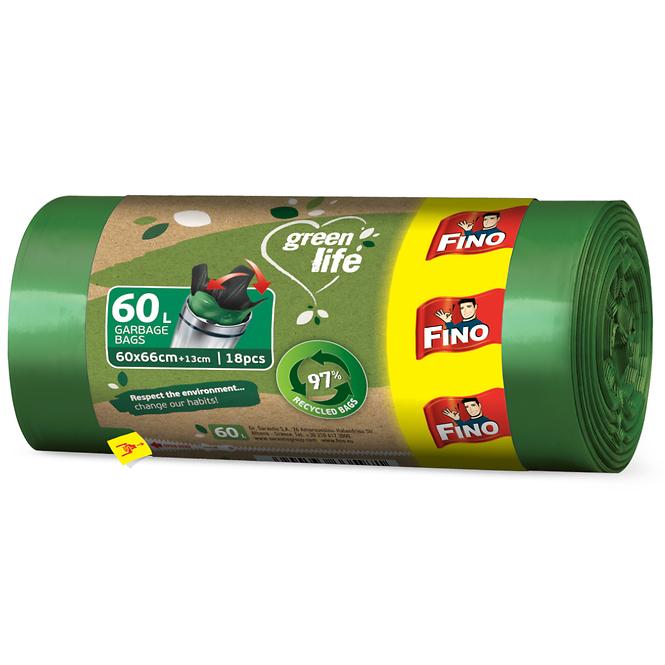 Müllsäcke Fino green life  60l 18St hd (eco)