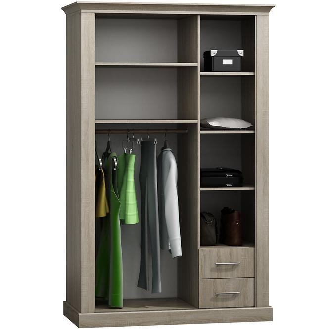 Schrank Antica 146cm Eiche Sonoma