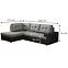 Ecksofa  Castello l alfa 13+alfa 21 sz/cz,2