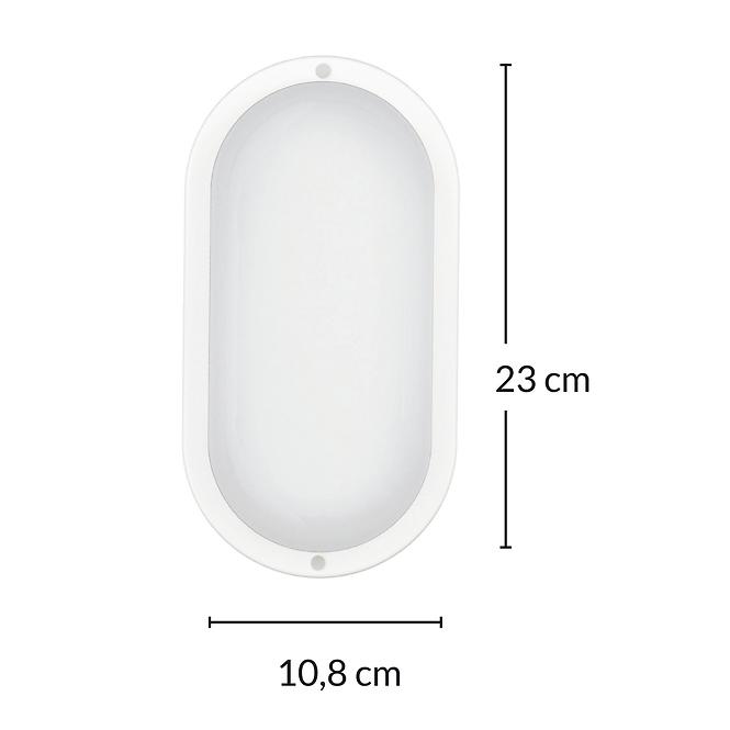 Lampe Aries Pl-Bo184k Oval 18w Ip54 Pl1