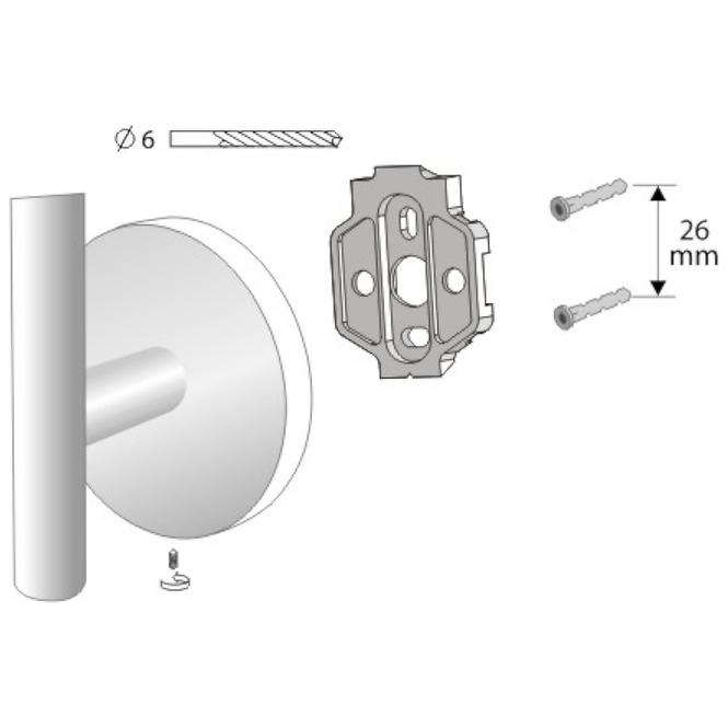 WC Halter Ersatz Virgin 72092