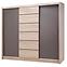 Schrank Sevilla 250cm Eiche Sonoma/Lava