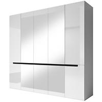 Schrank Hektor 225cm Weiß/Glänzend