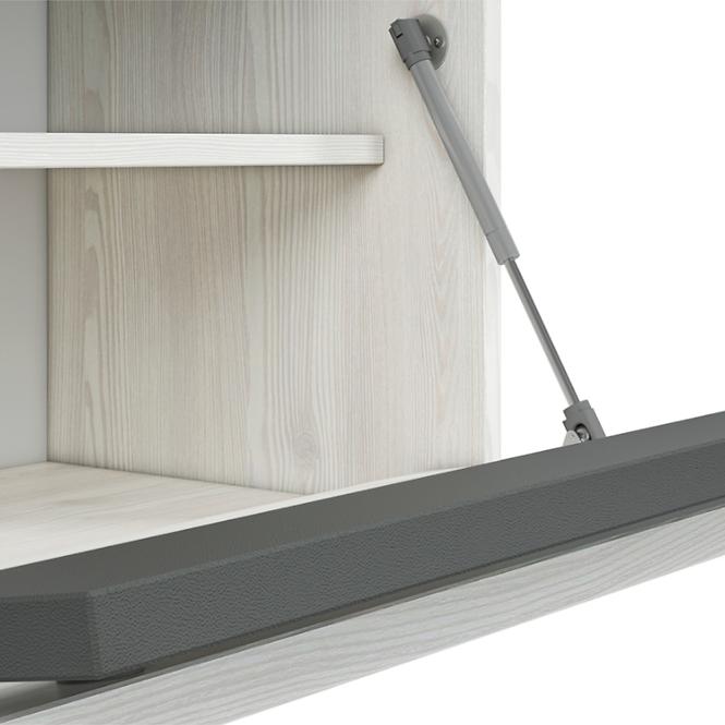 Schuhschrank Hyga 70cm Kiefer Schneebedeckt