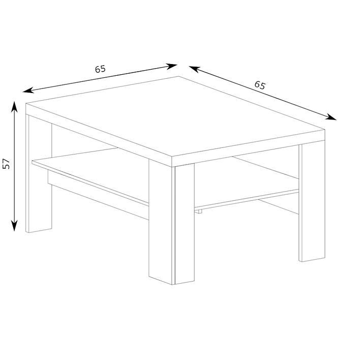 Couchtisch Natural 65cm Ribbeck