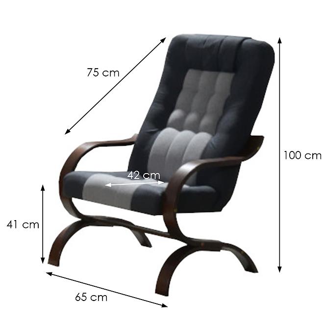 Sitzgarnitur Grzes 311 Inari 95 + Inari 91 Holz Wenge