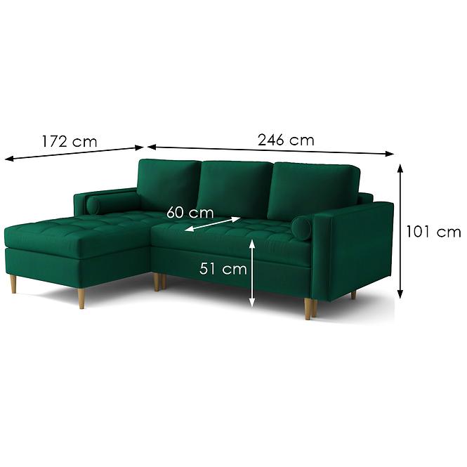 Ecksofa  Monza L Monolith 37