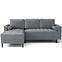 Ecksofa  Monza L Monolith 85,2