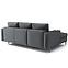 Ecksofa  Monza L Monolith 85,4