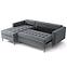 Ecksofa  Monza L Monolith 85,6