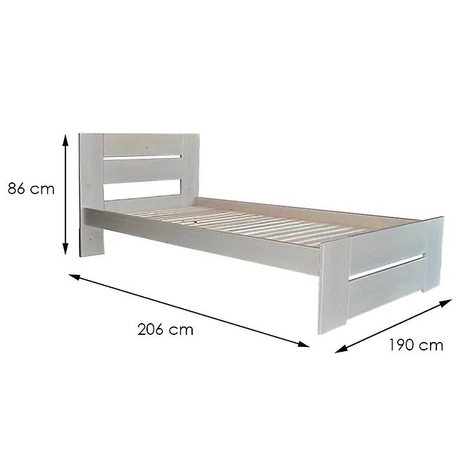 Bett Pola 180cm Grau