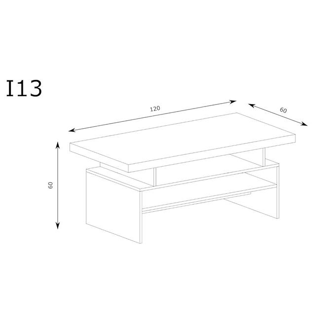 Couchtisch Indianapolis 120cm Asche