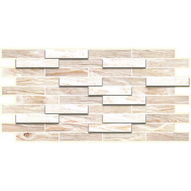 Wandplatte PVC Bleached Oak 98x48 cm