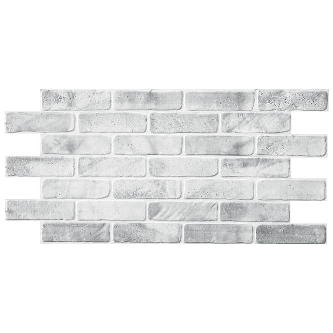 Wandplatte PVC Old Brick Grey 102x49,5 cm