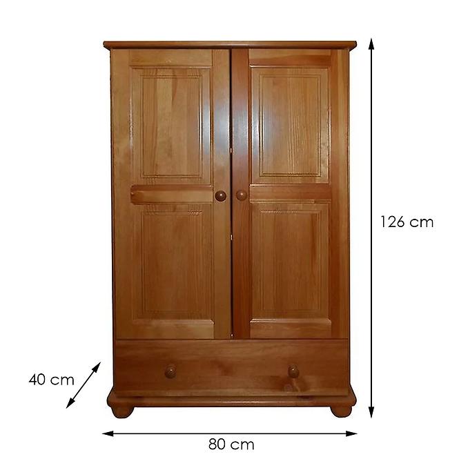 Schrank 80cm Eiche