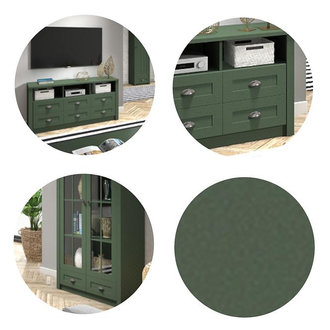 Schrank Prowansja 90cm Green, S2D