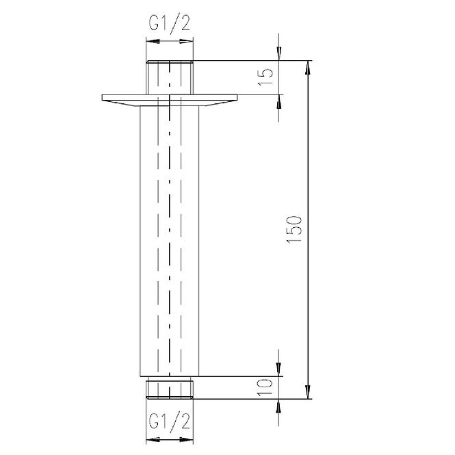 Metallhalter für die deckenwand MD0311