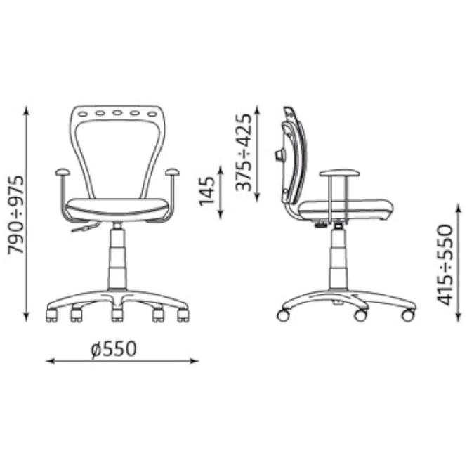 Drehstuhl Ministyle White – Víla