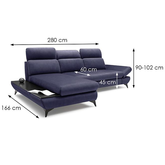 Ecksofa Titan L Fancy 79