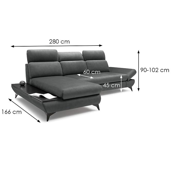 Ecksofa Titan L Fancy 37