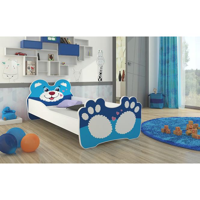 Kinderbett Amadis 140cm Blau