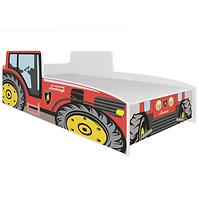 Kinderbett Schlepper 160cm Rot