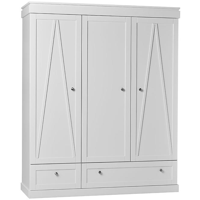 Schrank Marie 168cm Weiß