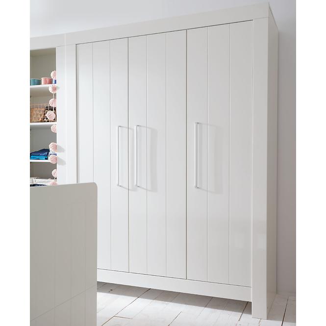 Schrank Calmo 157cm Weiß