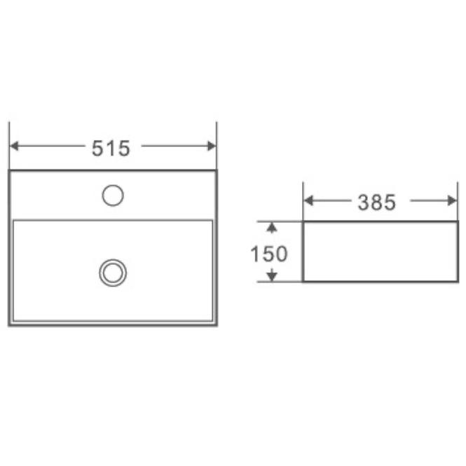 Waschbecken Karen 50