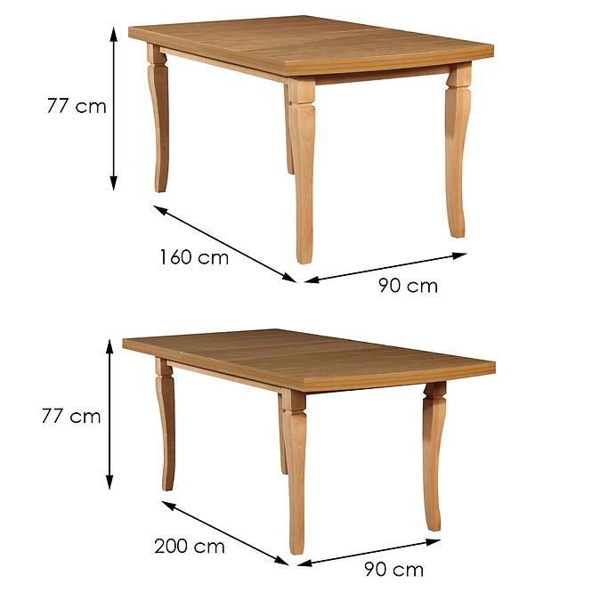 Essentisch ST34 160X90+40 Buche