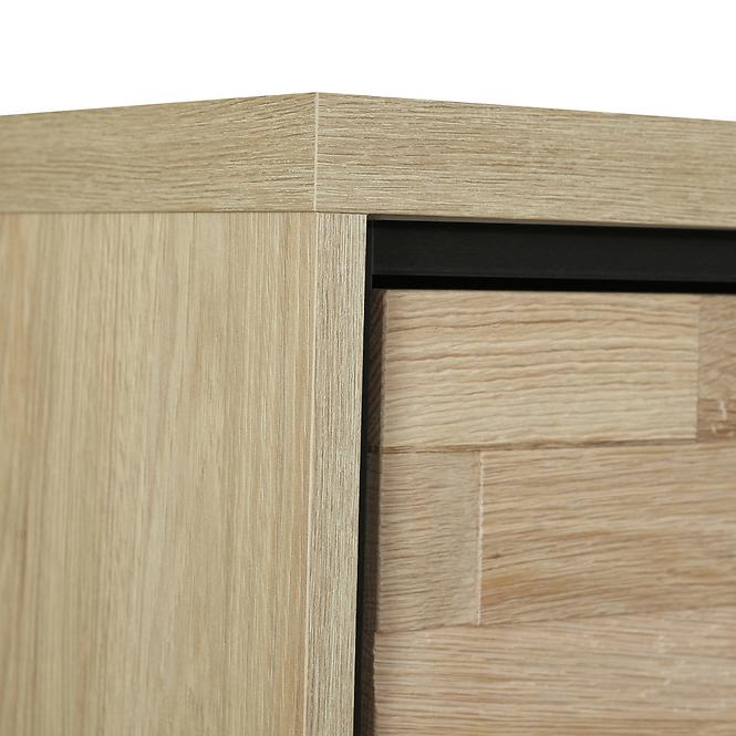 Schrank Mediolan 177,2cm Board Natural Hikora