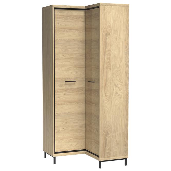 Eckschrank Mediolan 85x102,5cm Natural Hikora