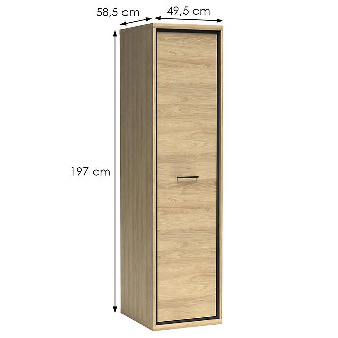 Schrank Mediolan 49,5cm Natural Hikora