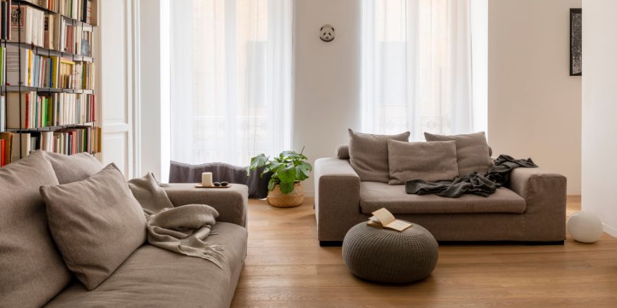 Eck-Sitzgarnitur oder zwei Sofas? Komfort steht an erster Stelle 